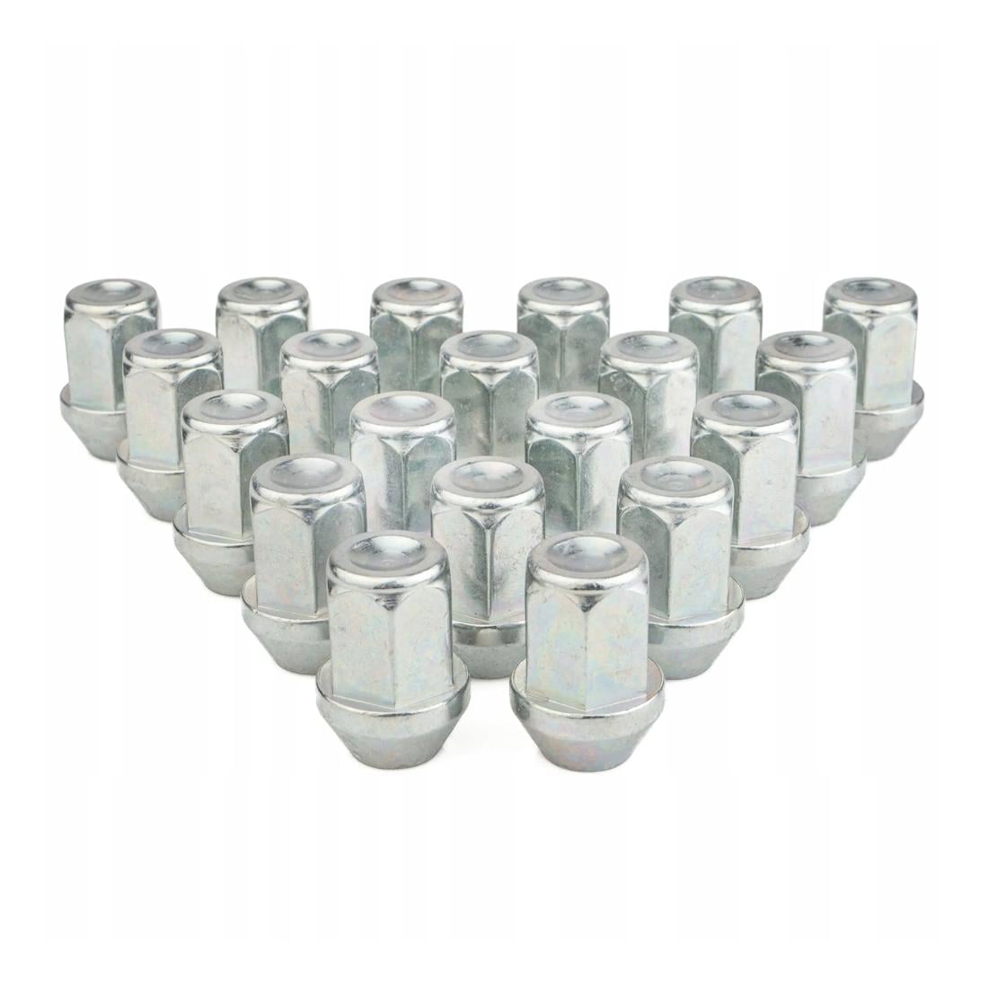 Гайки колесные M1/2-20x33 мм конус ключ 19 Jeep/Jaguar/Chevrolet/Dodge/Volvo дюймовая резьба 20 шт. (35437022)