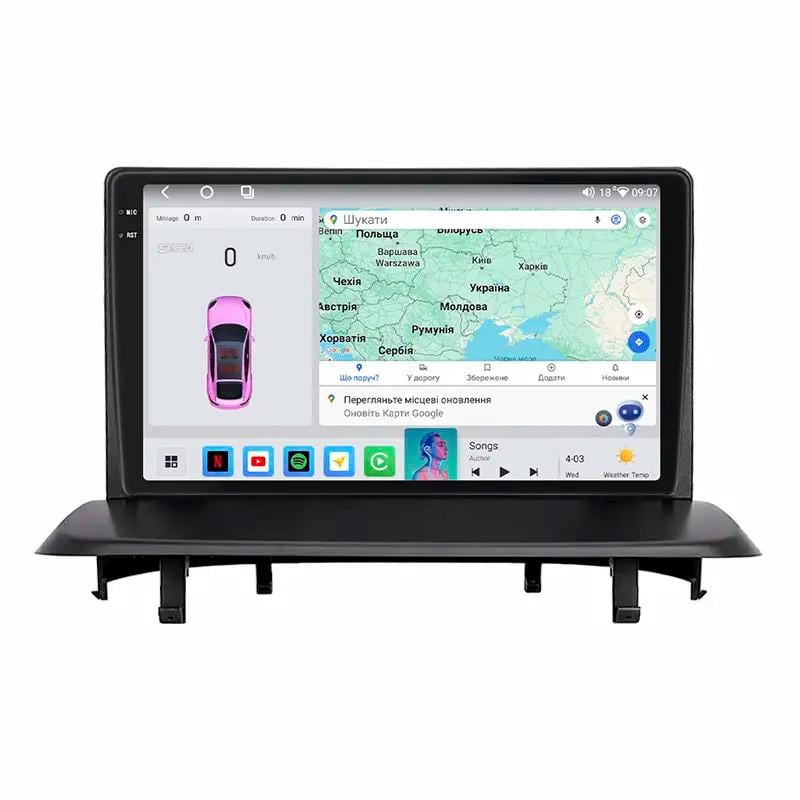 Автомагнітола штатна Lesko для Peugeot 5008 I ver.2 2009-2016 4/64 QLED CarPlay 4G Wi-Fi GPS 360 Prime 9" (34060910)