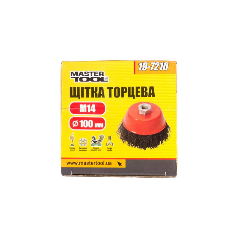 Щітка торцева Mastertool з рифленого дроту 100 м (19-7210) - фото 2