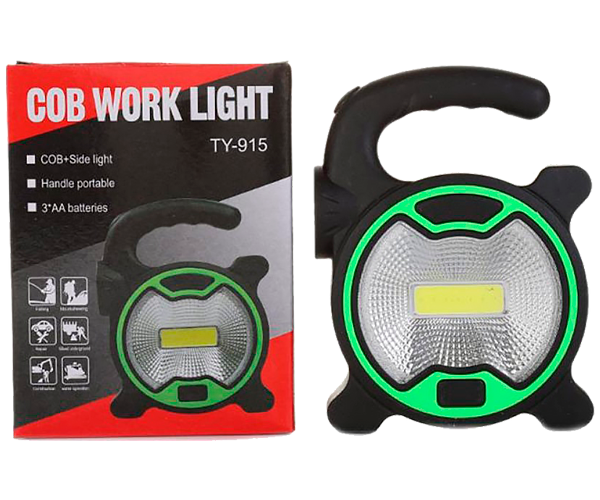 Ручной фонарь на батарейках COB Work Light (COB258) - фото 7