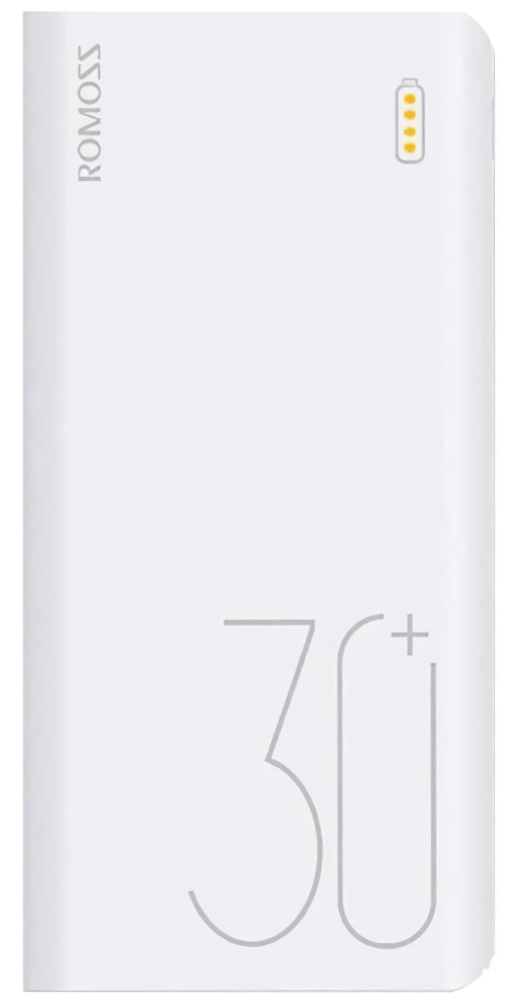 Повербанк Romoss Sense8+ 30000 mAh White (PHP30-401-02)