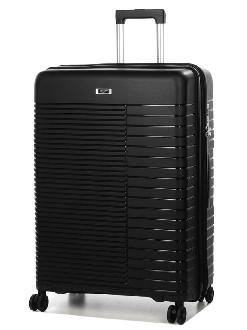 Чемодан большой полипропилен Airtex 642 L 110 л Черный