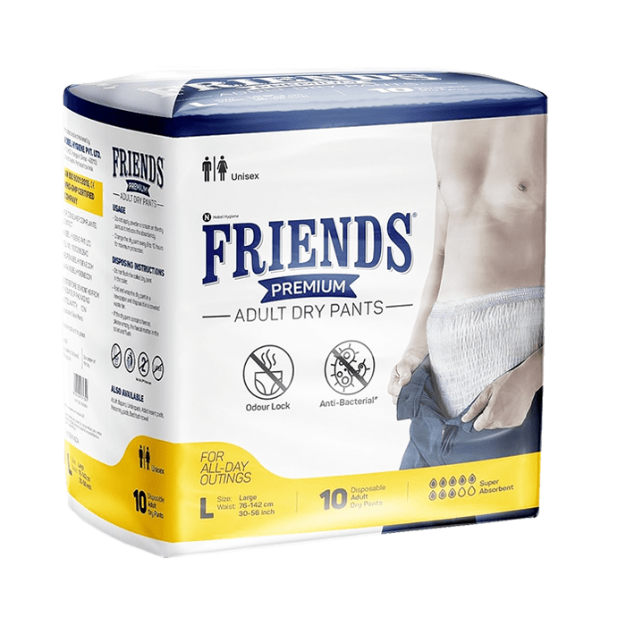 Подгузники-трусы для взрослых Friends Premium L (8906008231342)