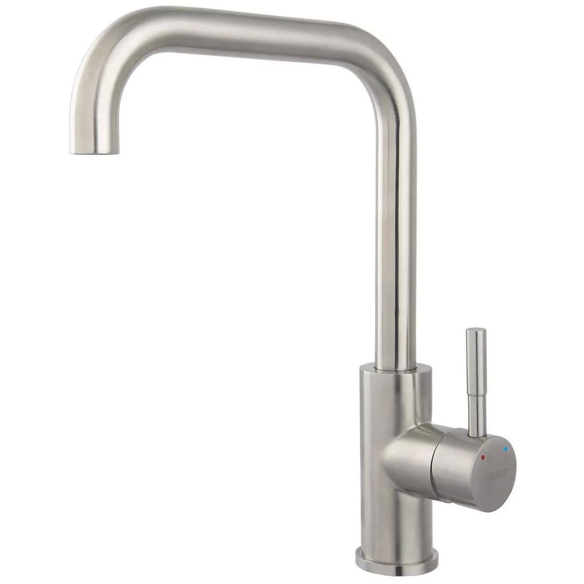 Смеситель для кухни Ferro Camira Inox BCQ4 однорычажный Сатин (237949)