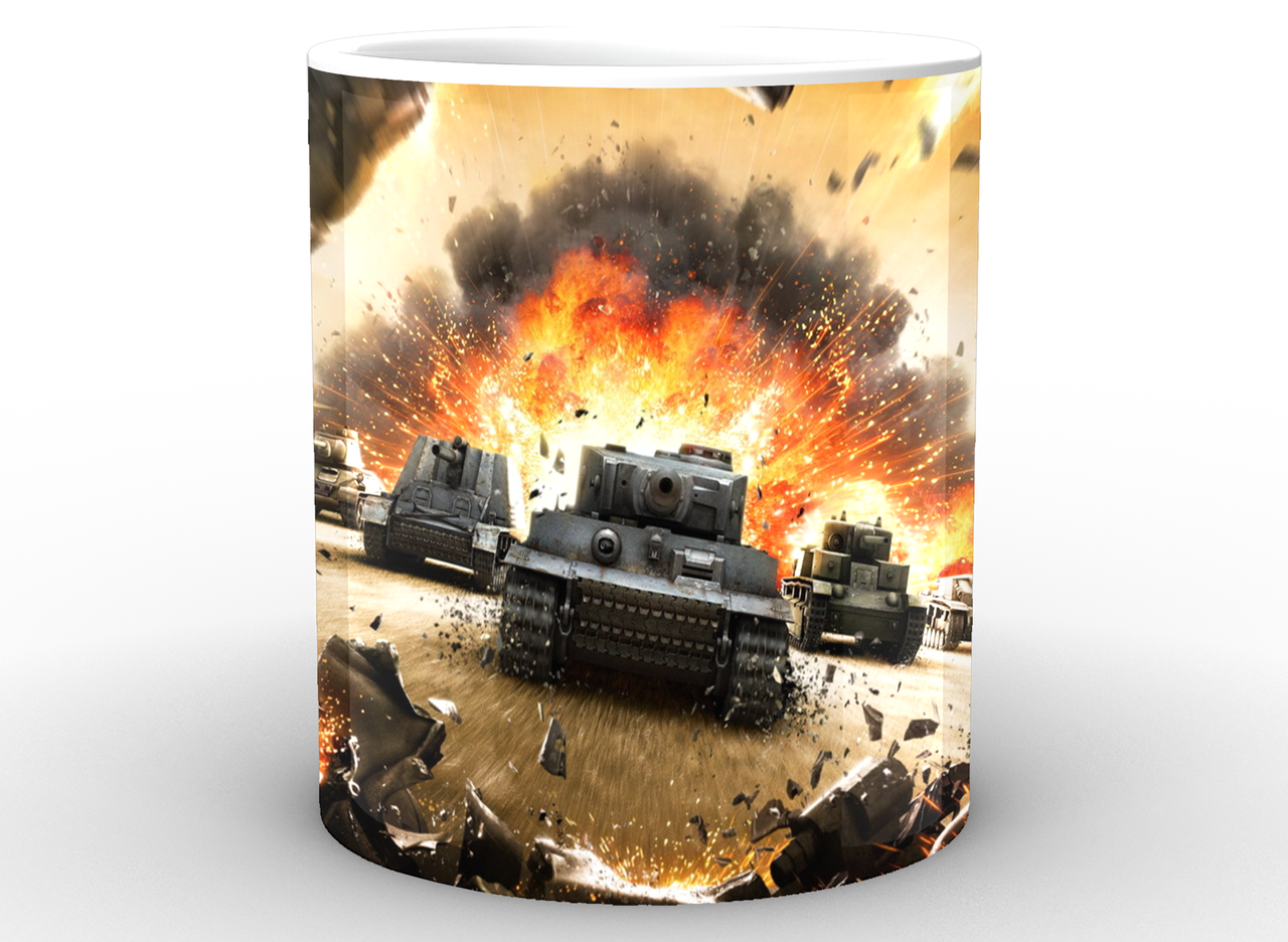 Чашка GeekLand Світ танків постер 330 мл (WT.02.003)