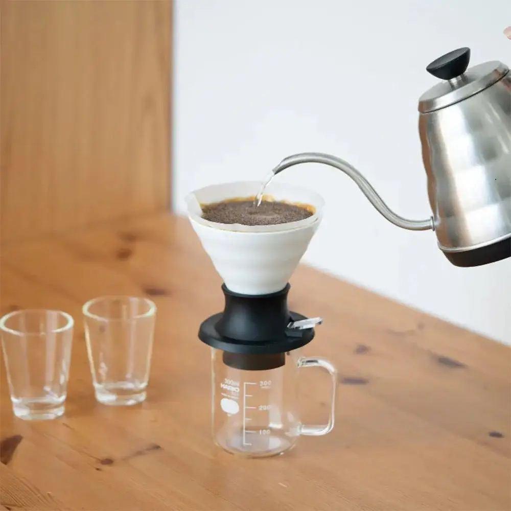 Воронка иммерсионная для кофе Hario Switch 02 с клапаном керамическая 200 мл (SSDC-200-W) - фото 4 Воронка иммерсионная для кофе Hario Switch 02 с клапаном керамическая 200 мл (SSDC-200-W) - фото 4