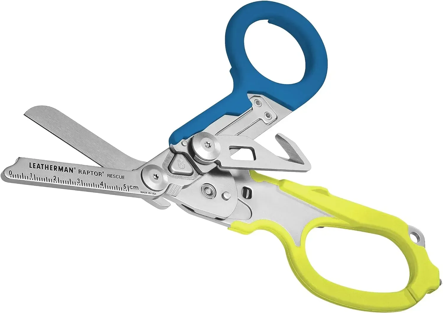 Ножницы Leatherman Raptor Rescue 6 функций с чехлом utility Yellow/Blue (26063389) - фото 4