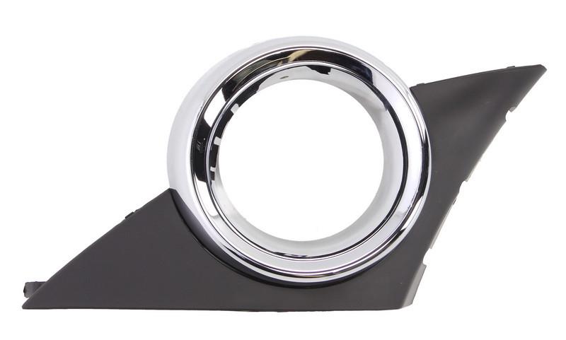 Решітка бампера AVTM Peugeot 207 06-12 ліва з отворами для протитуманок (5508 995)