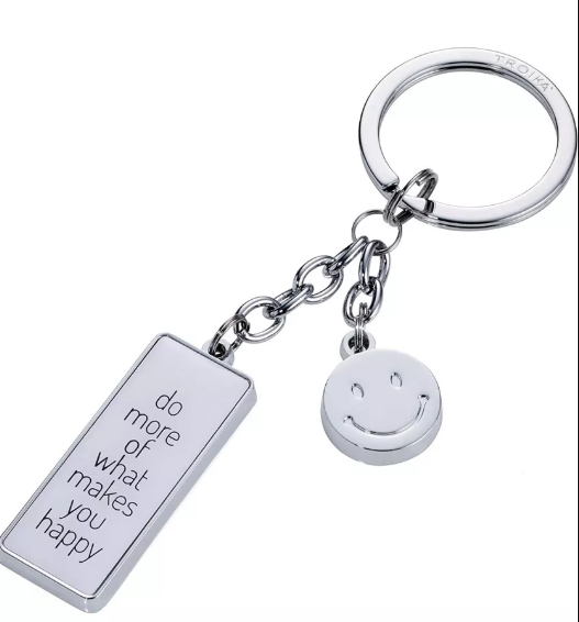 Брелок WHAT MAKES YOU HAPPY металл