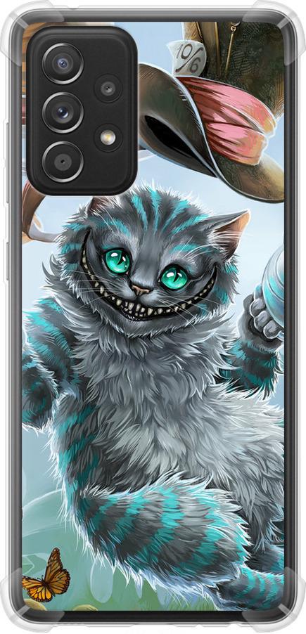 Чехол на Samsung Galaxy A52s 5G A528B Чеширский кот 2 (3993sp-2583-42517)