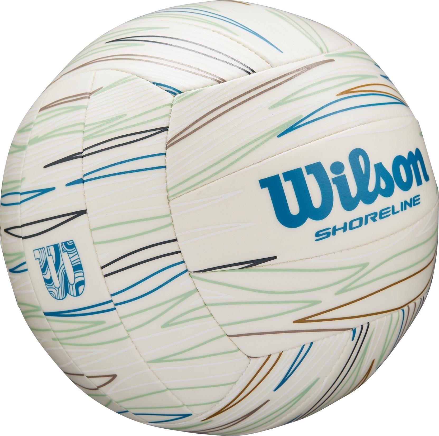 М'яч для пляжного волейболу Wilson SHORELINE ECO VB р. 5 Білий (WV4007001XBOF) - фото 2