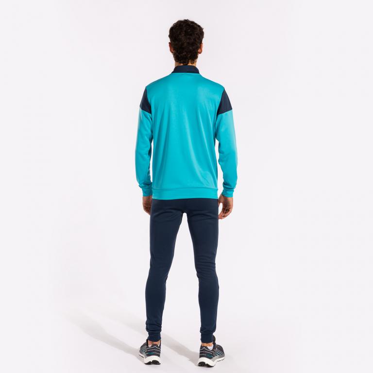 Спортивний костюм Joma 102747.013 Oxford Tracksuit 4XS Fluor Turquoise/Navy (8445456345466) - фото 3