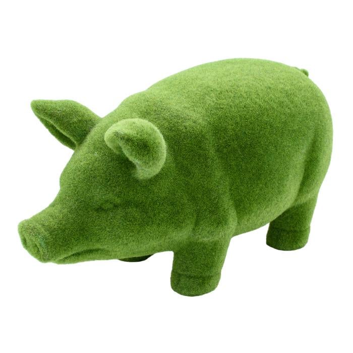 Садова фігура Engard Green pig 35х15х18 см (PG-01) - фото 1