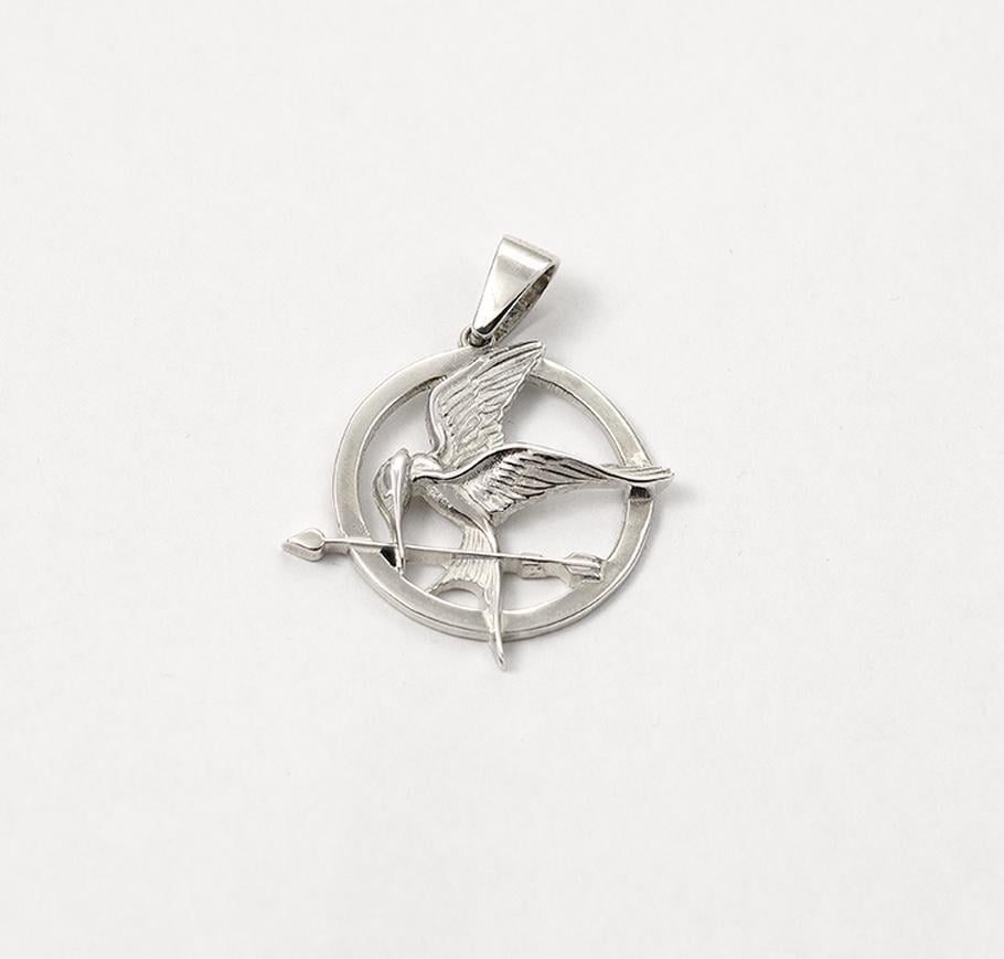 Кулон Maxi Silver 4738 Сойка пересмешница (84738)