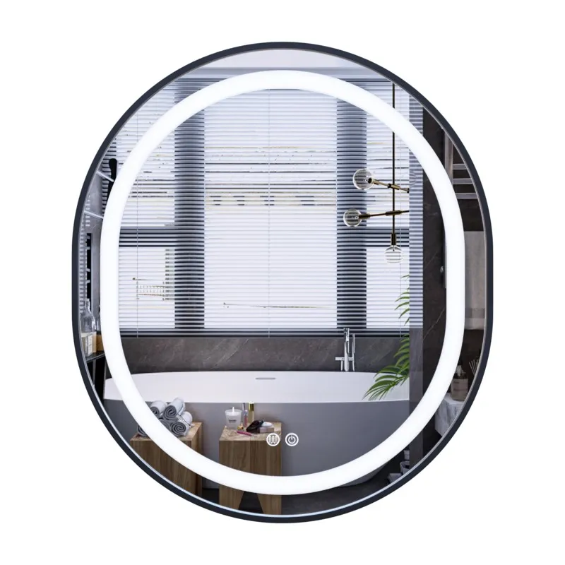 Зеркало MIXXUS Premium ELLIPSE MV05-80x70-REVERSE LED Touch/Anti-fog с димером 3-6kK Black (MP6646) Зеркало MIXXUS Premium ELLIPSE MV05-80x70-REVERSE LED Touch/Anti-fog с димером 3-6kK Black (MP6646)