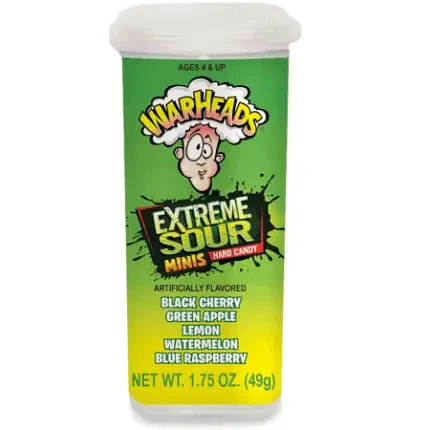 Конфеты кислые Warheads Extreme Sour Minis 49 г (1712708720)