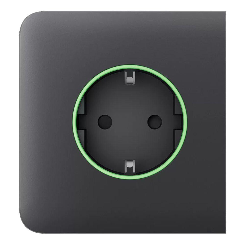 Фронтальная панель Ajax SideCover ASP для умной розетки type F 55 Graphite (26-00352)