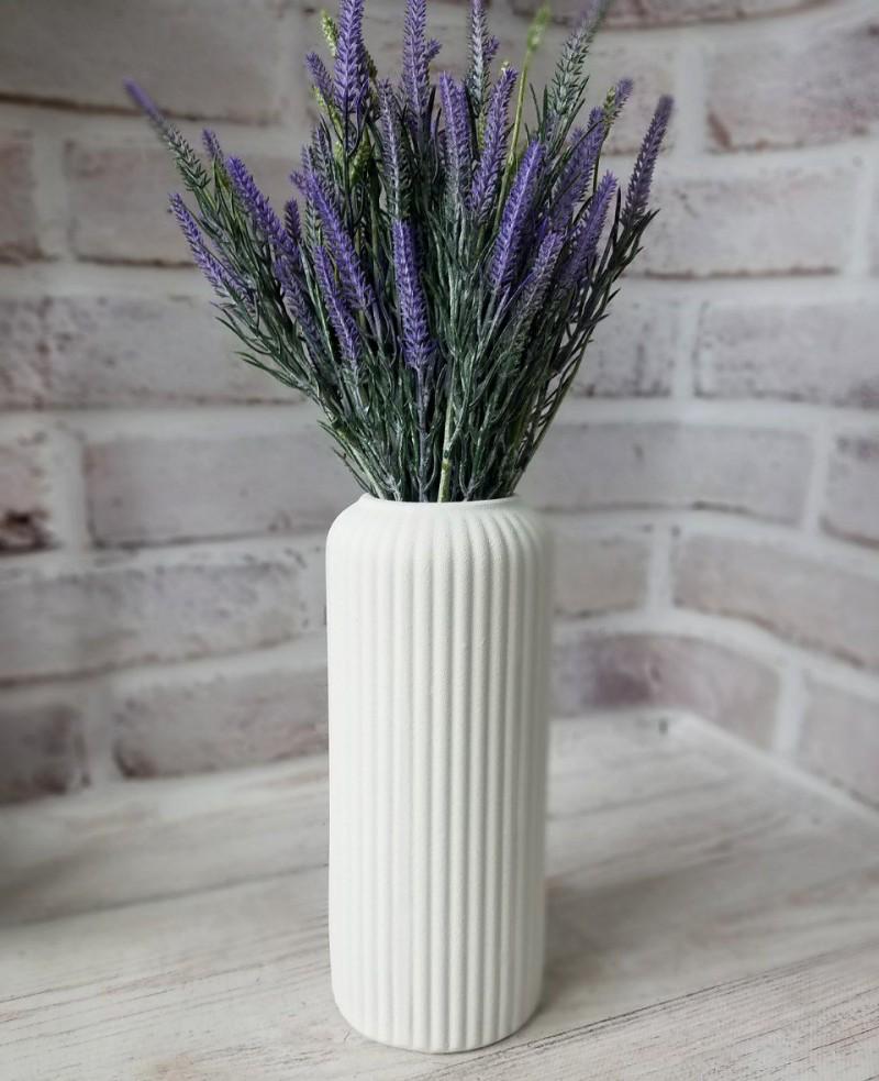 Ваза керамическая Рим 25 см Белый Ваза керамическая Рим 25 см Белый