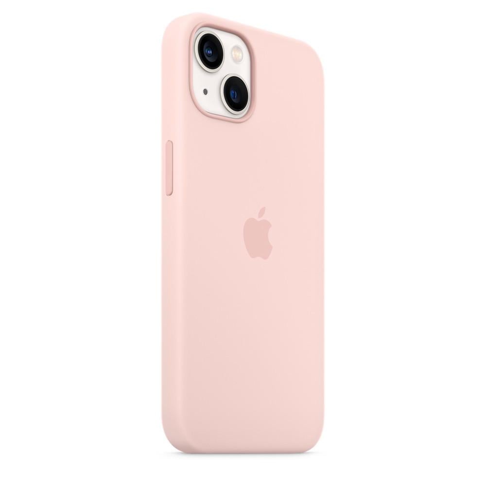 Силиконовый чехол-накладка Apple Silicone Case for iPhone 13, Chalk Pink (HC)(A) - фото 7