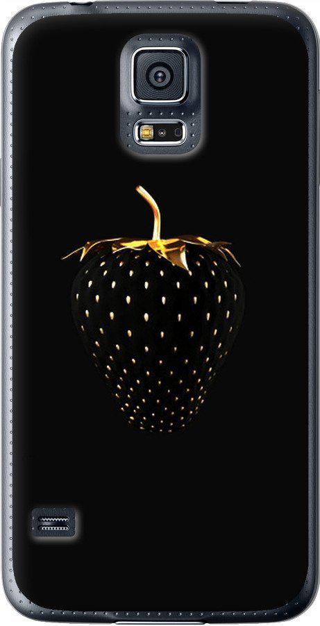 Чехол на Samsung Galaxy S5 Duos SM G900FD Черная клубника (3585t-62-42517) Чехол на Samsung Galaxy S5 Duos SM G900FD Черная клубника (3585t-62-42517)