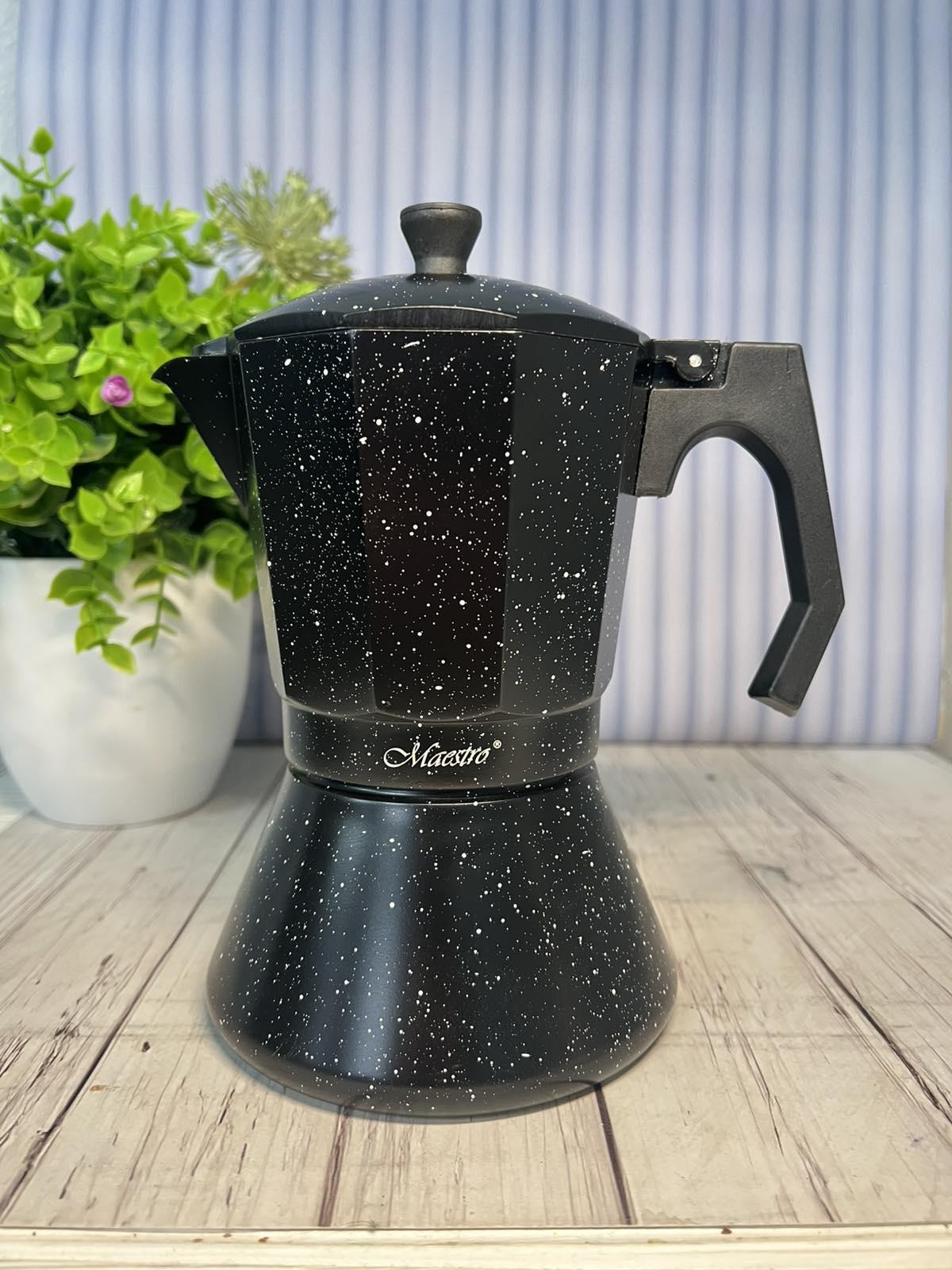 Гейзерна кавоварка Maestro Espresso Mocha індукція 9 чашок 450 мл (58254)