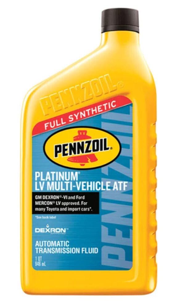 Мастило трансмісійне Pennzoil Platinum LV Multi-Vehicle ATF Synthetic 0,946 л