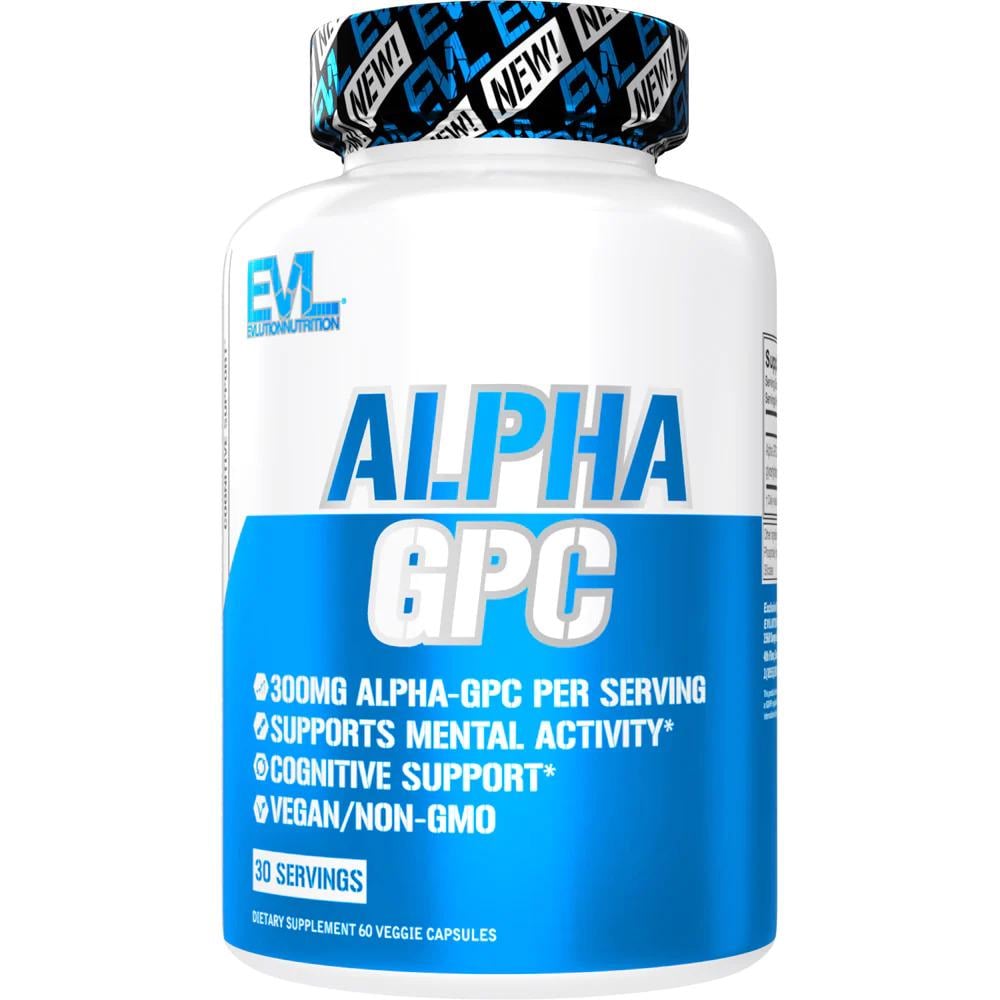 Добавка GPC Evlution Nutrition Alpha GPC 150 mg 60 вег. капс.