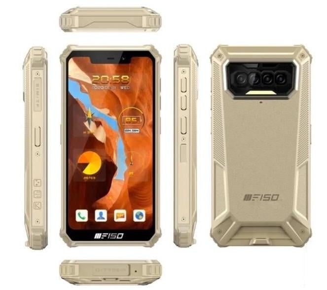 Смартфон Oukitel Global F150 B2021 Bison 6/64 IP68 SAHARA Global (1363966030) - фото 3