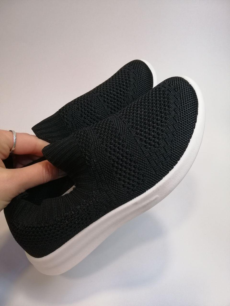 Кросівки для дівчинки Apawwa р. 33 20 см Чорний (516 Z black) - фото 3