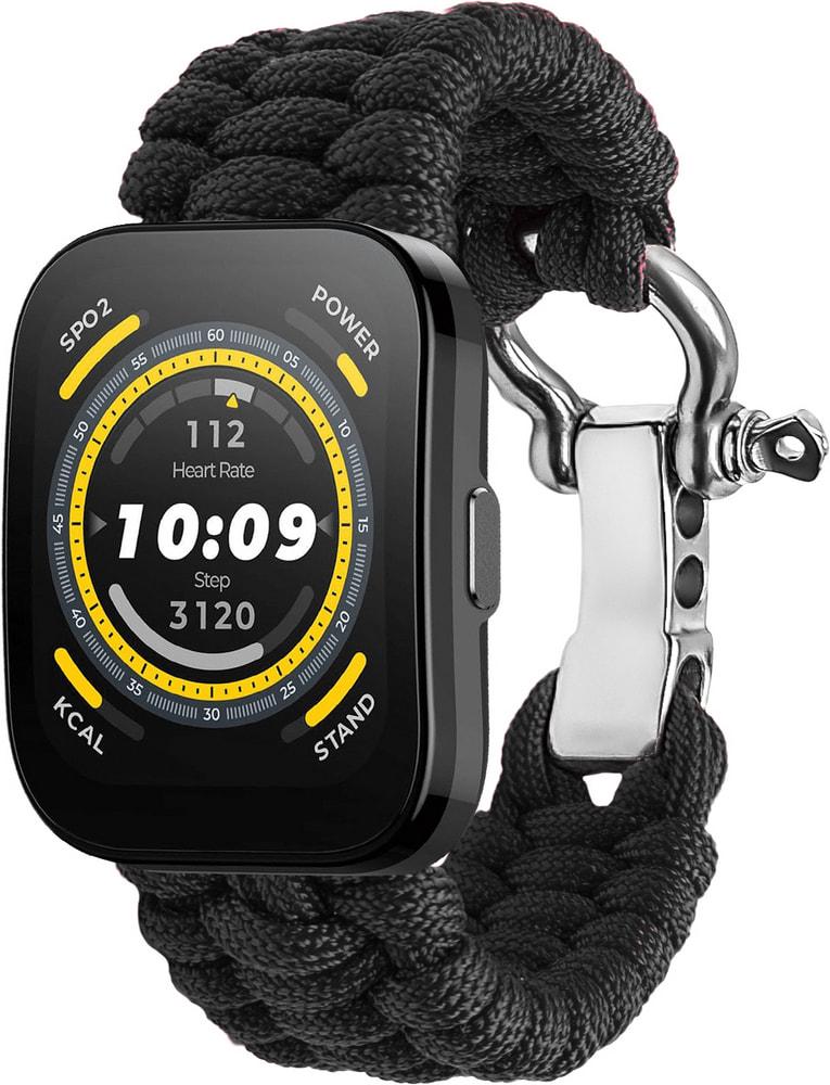 Ремешок из Паракорда Ruper для Amazfit Bip 5 Black (34439-2B)