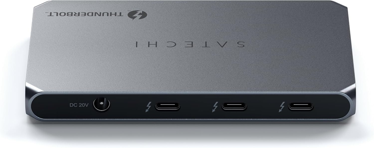 USB-хаб Satechi Thunderbolt 4 Slim Hub 5in1 Space Gray ST-T4SHM (3025154115)