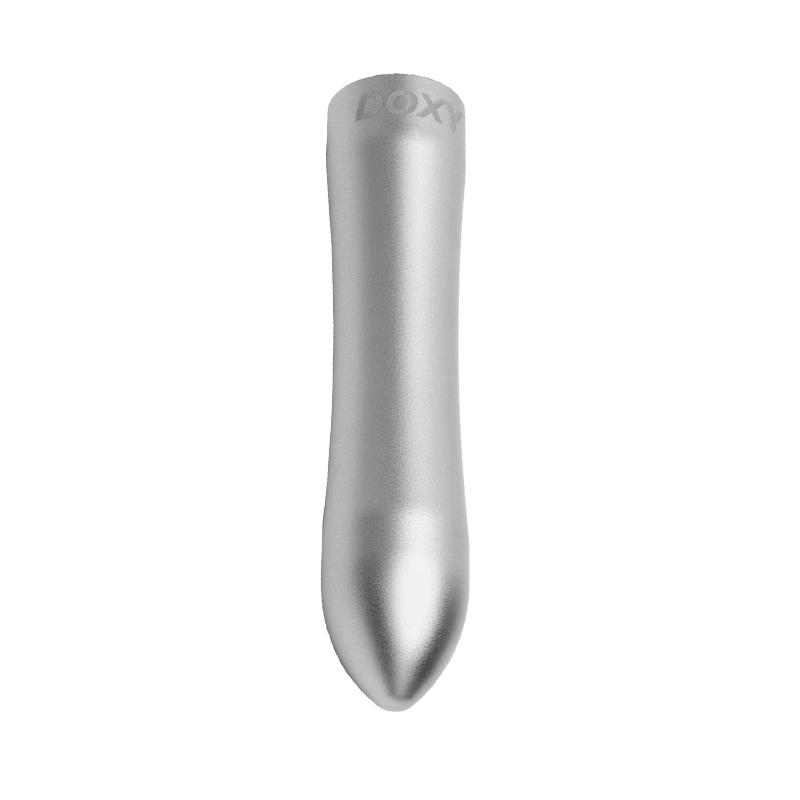 Вибратор Doxy Bullet Silver 12 см Серебристый (32887)