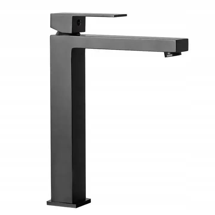 Смеситель для умывальника Rea Fenix высокий Черный (33968862)