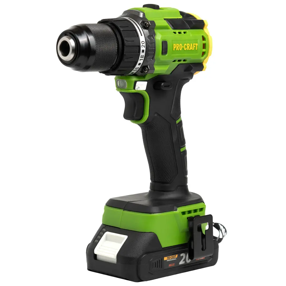 Шуруповерт ProCraft PA18LiH з 1 акб і зп