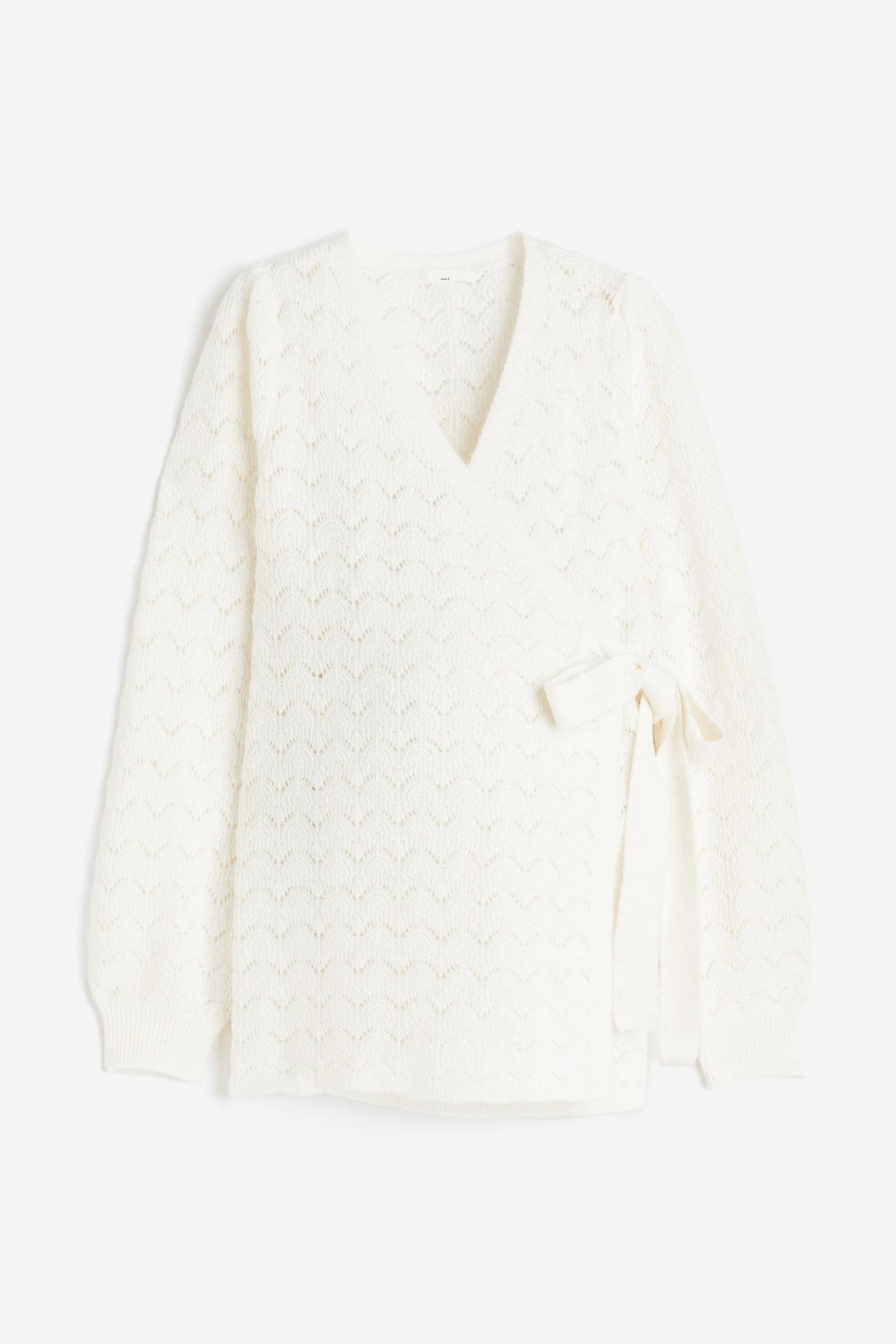 Кардиган для вагітних H&M M Молочний (X17011083992)