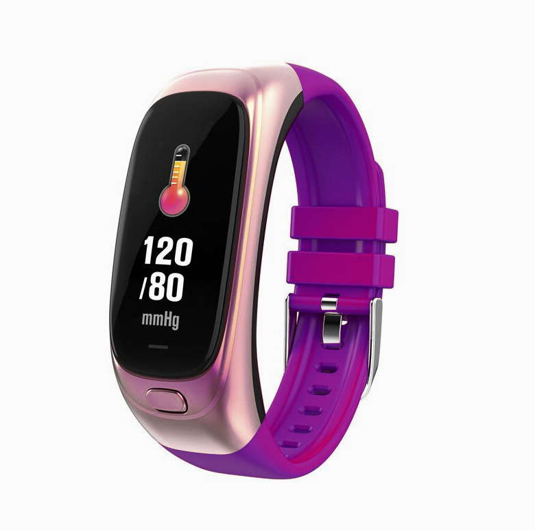Женский смарт-браслет SUNROZ Ces12 Фиолетовый (SUN2900) Женский смарт-браслет SUNROZ Ces12 Фиолетовый (SUN2900)