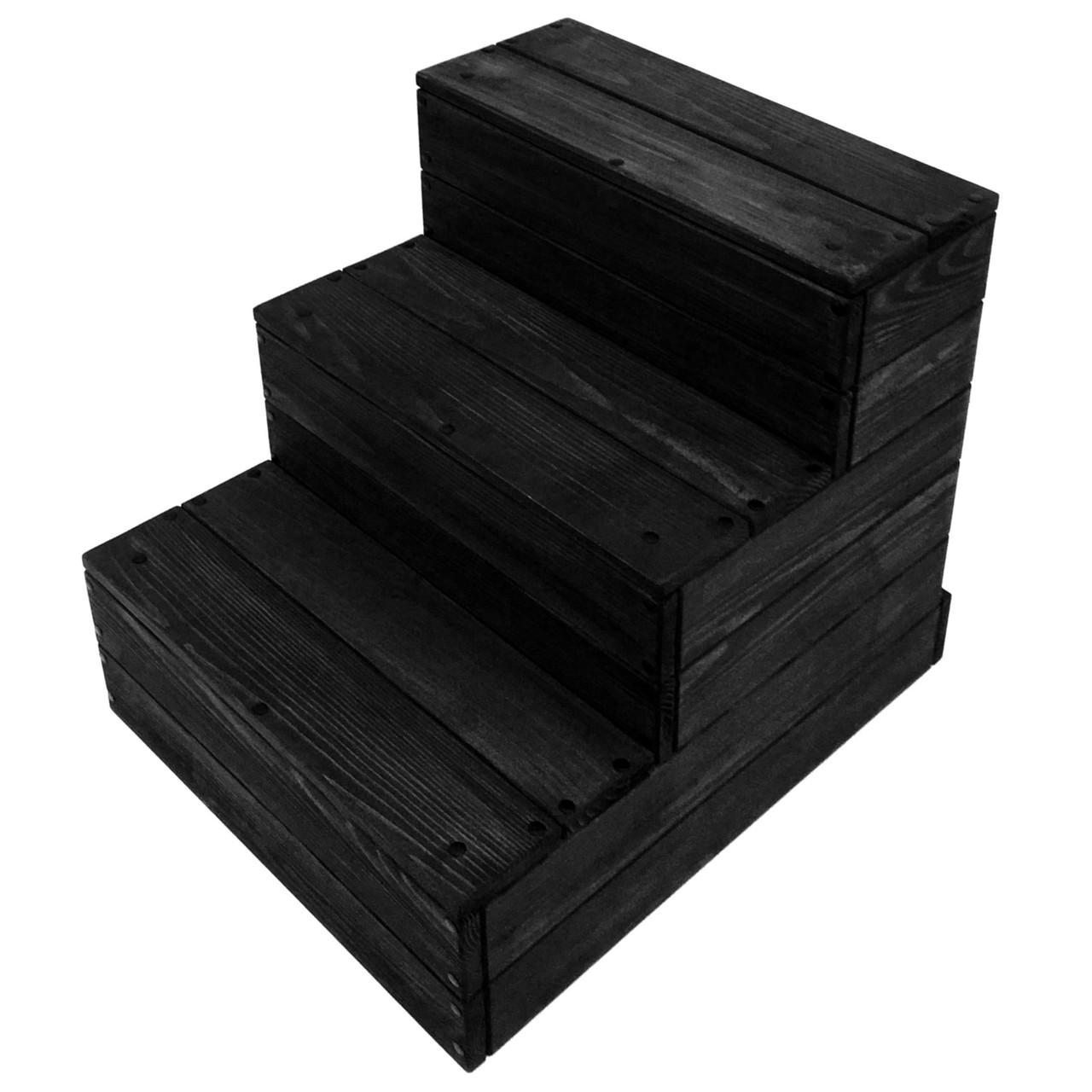 Скамейка-ступенька из дерева Снейк Венге (ССТ-001112)