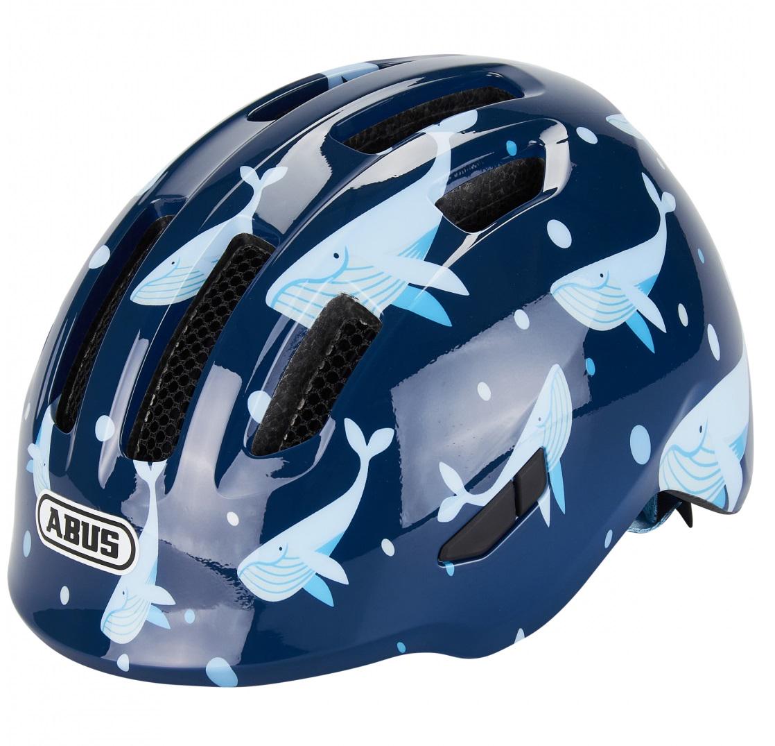 Шолом велосипедний дитячий ABUS SMILEY 3.0 M 50-55 Blue Whale (672620)