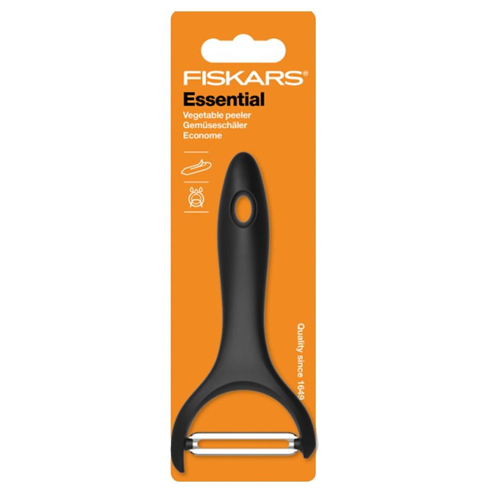 ᐉ Нож для чистки овощей с поперечным лезвием Fiskars Essential • Купить ...