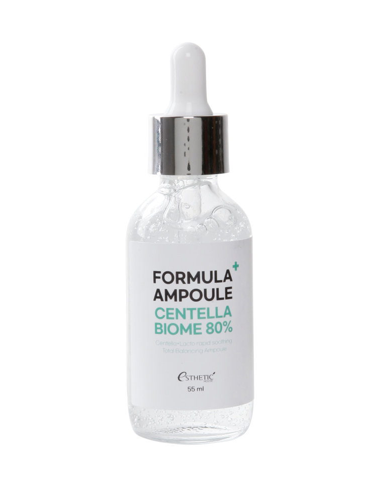 Сыворотка восстанавлюющая с центелой Esthetic House Formula Ampoule Centella Biome 80% 55 мл (13781)