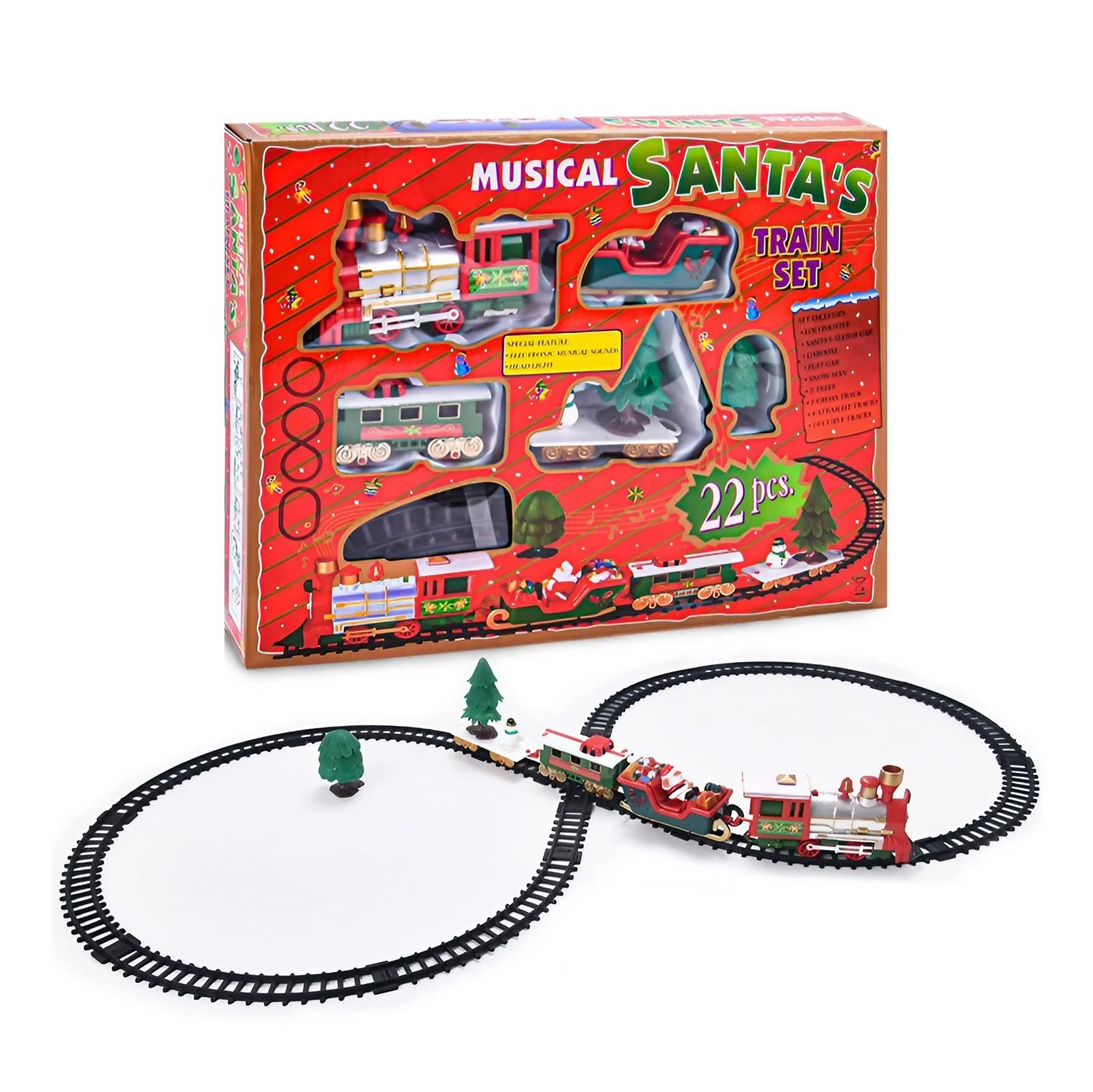 Железная дорога игрушечная  Санта 22 детали (30221971)