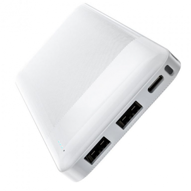 Повербанк Hoco Easy travel 10000 mAh J72 2USB/1Type-C 5V/2A White