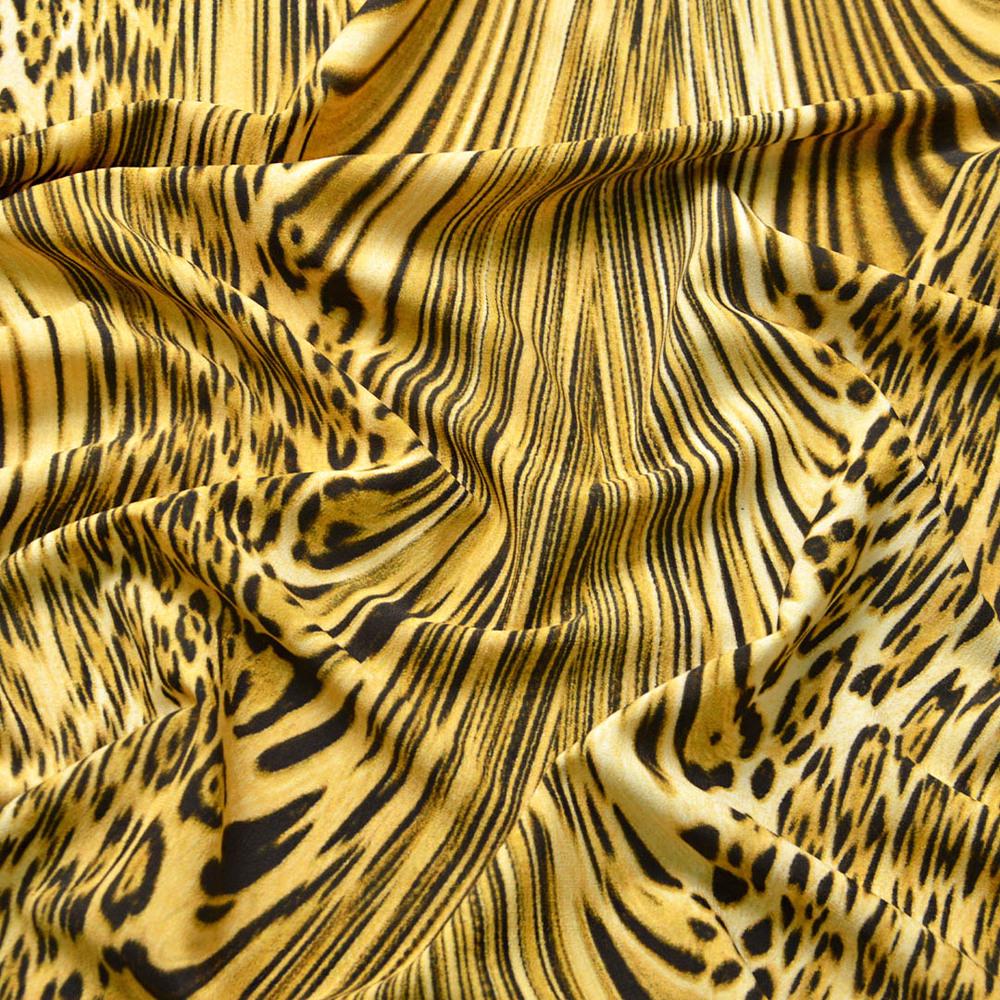 Ткань платная Super Soft Гепард Анималистический Песок (13251)