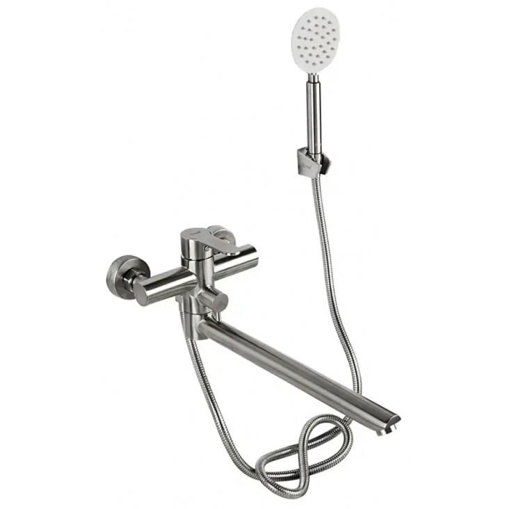 Змішувач для ванни Frap F22801 нержавіюча сталь (1035775)