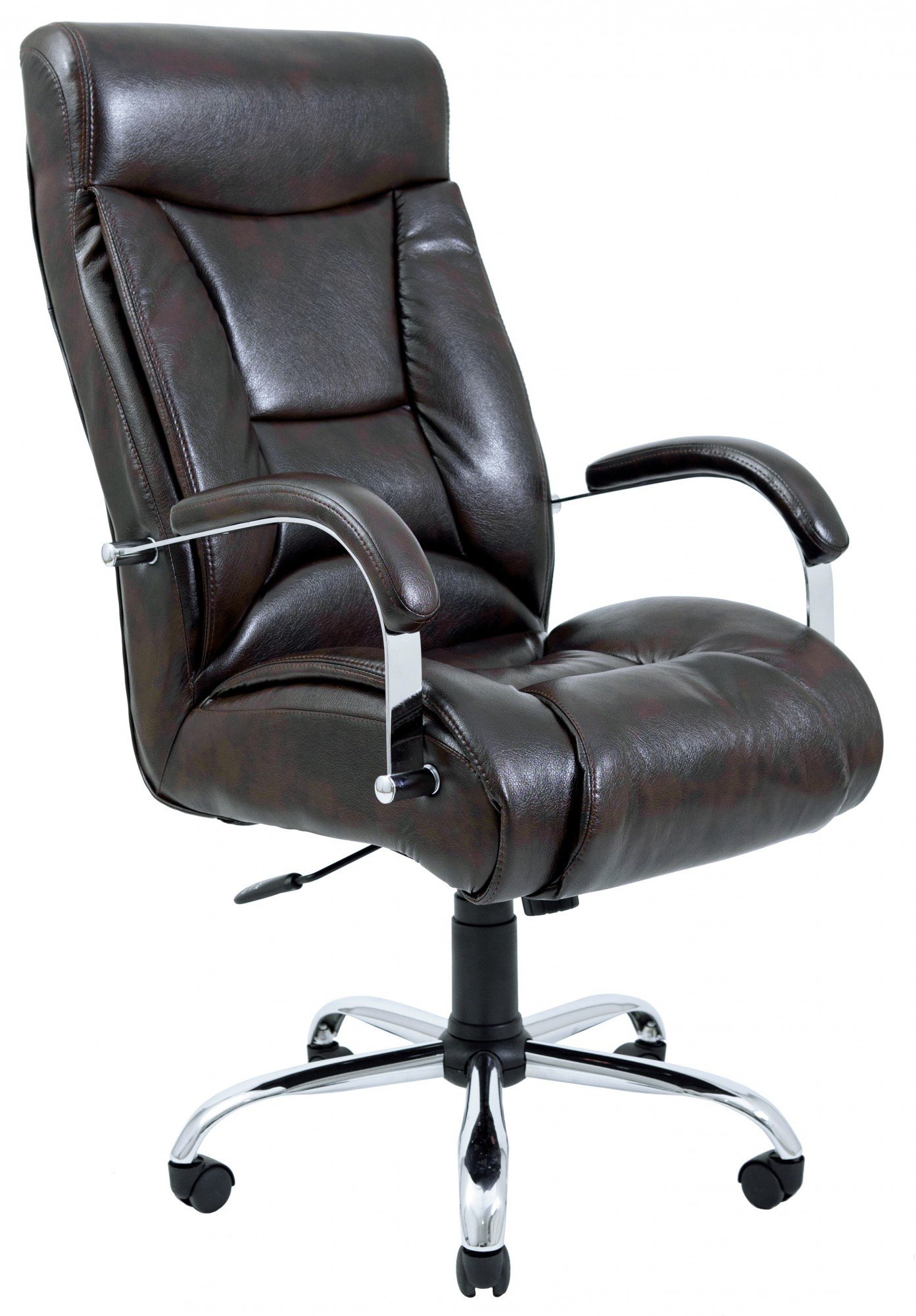 Офисное кресло руководителя Richman Магистр Титан М2 AnyFix Коричневый (6013ee32ee03ef61f515de55)