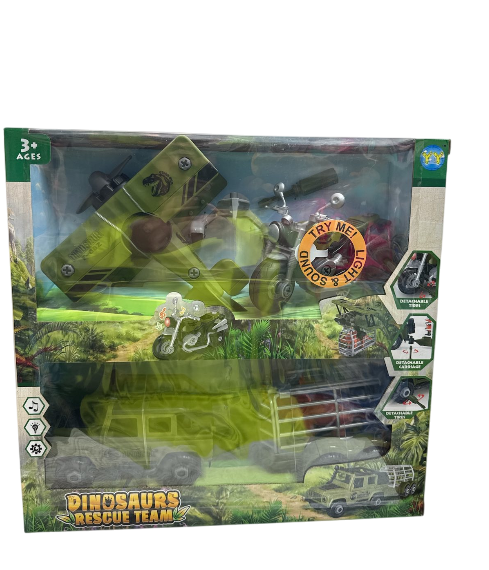 Набір техніки MY 3806-1 звуки підсвічування та інерційний механізм