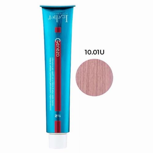 Крем-фарба для волосся професійна стійка аміачна Le Cher Geneza 100 мл 10.01U (10UC) з протеїнами шовку (2502274008)