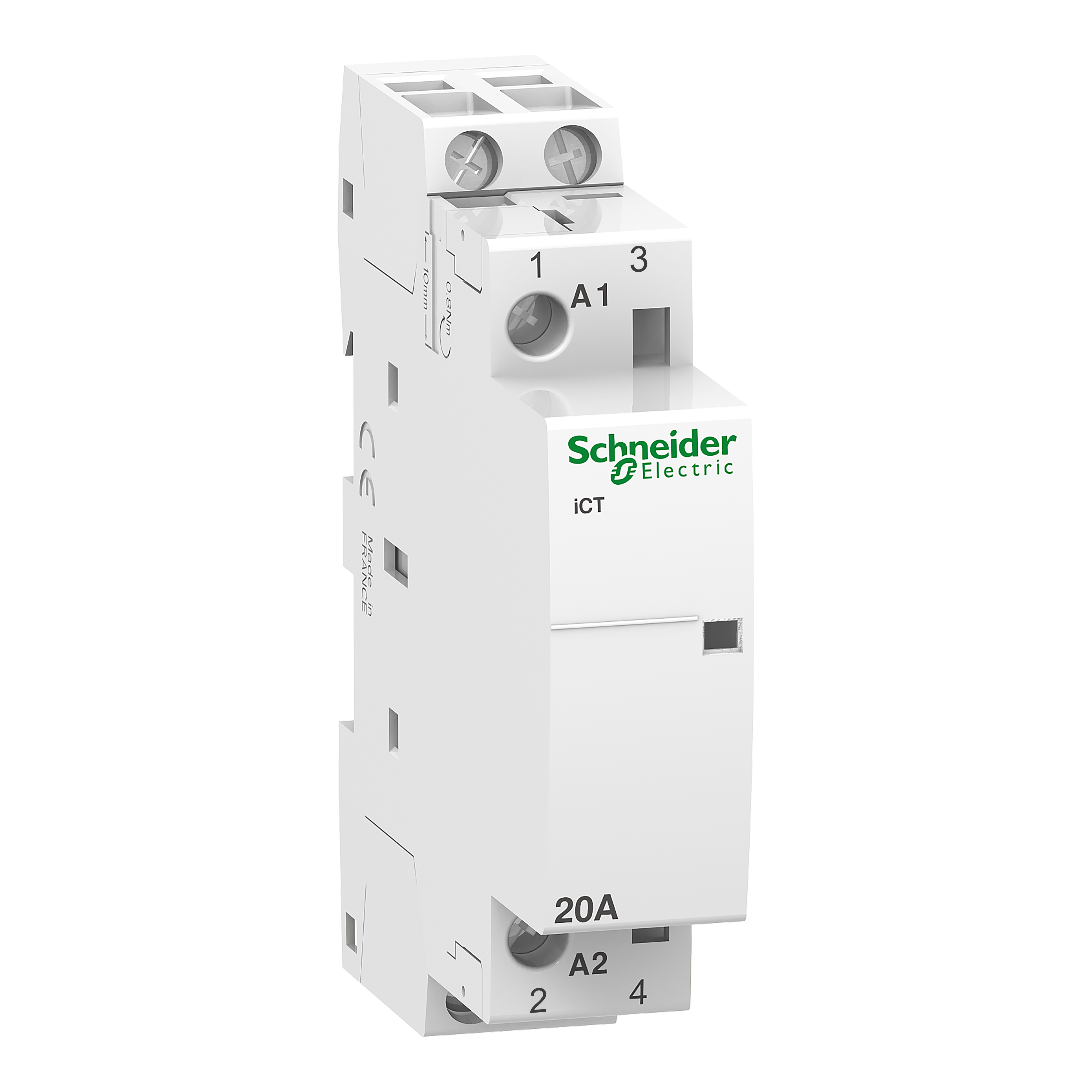 Контактор модульный Schneider Electric Acti9 iCT 2P 20A 2NO 230V (A9C22722)