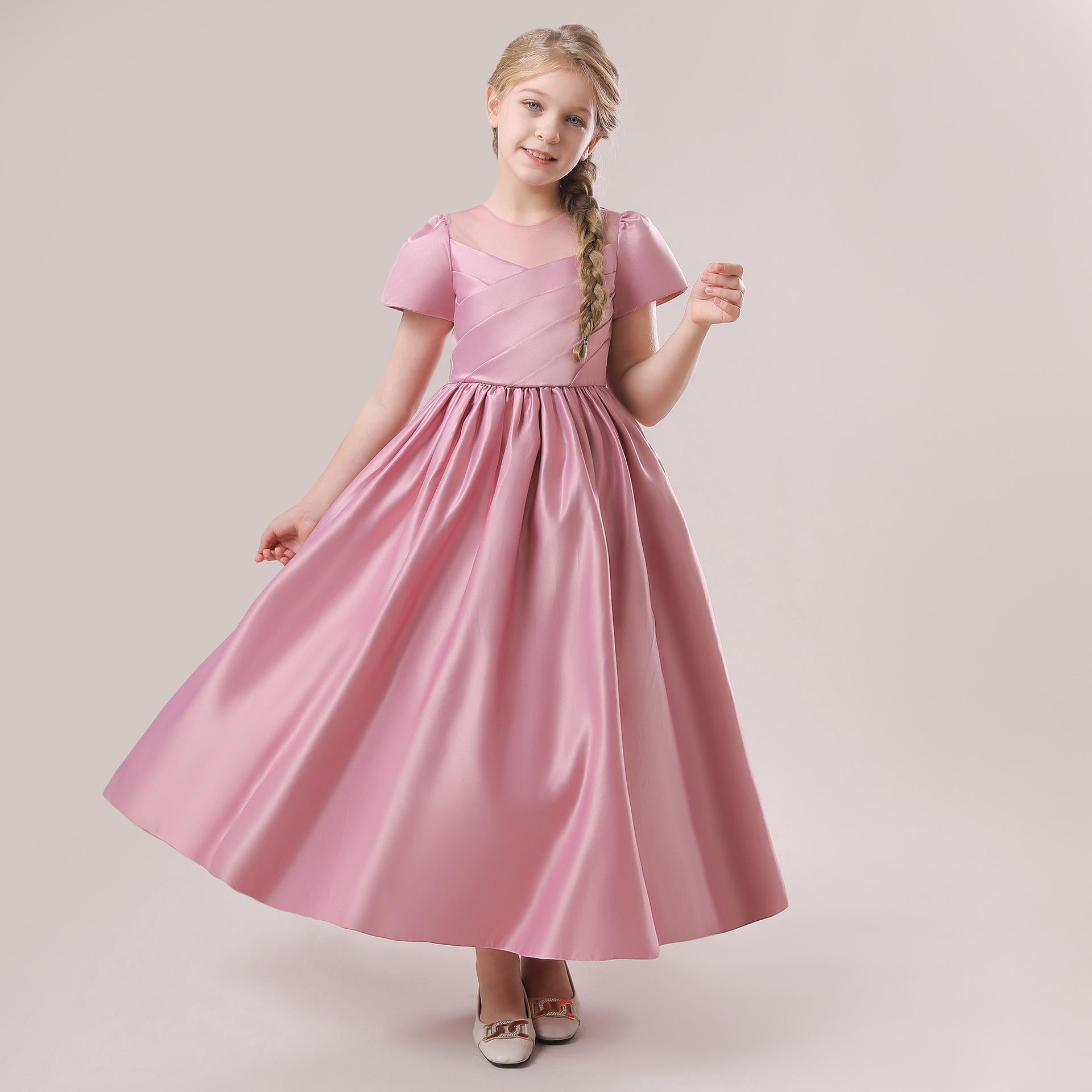 Платье детское праздничное длинное KatyKids Элина 150 см Розовый (11118281000)