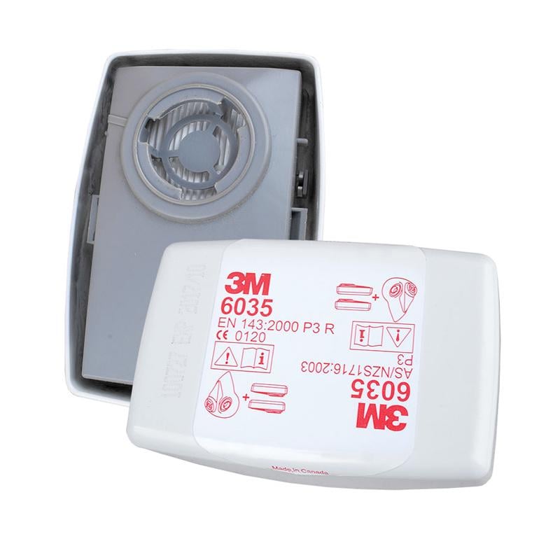 Фільтри 3M 6035 P3 R протипилові фільтри у герметичному корпусі для екстремальних умов